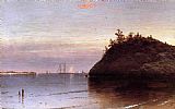 Alfred Thompson Bricher Famous Paintings - Narragansett Bay